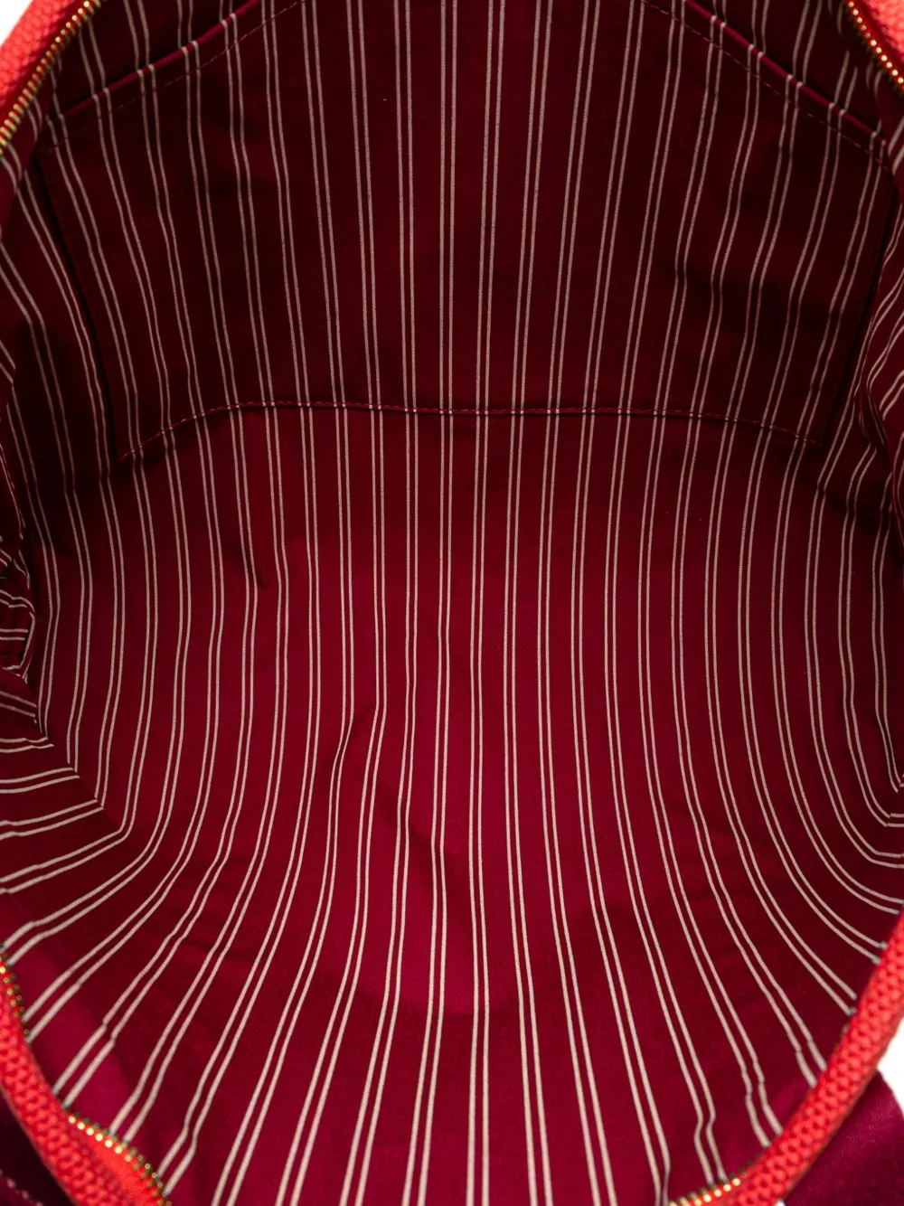Pre-owned Louis Vuitton 2005 Antigua Cabas Gm Tote Bag In Red
