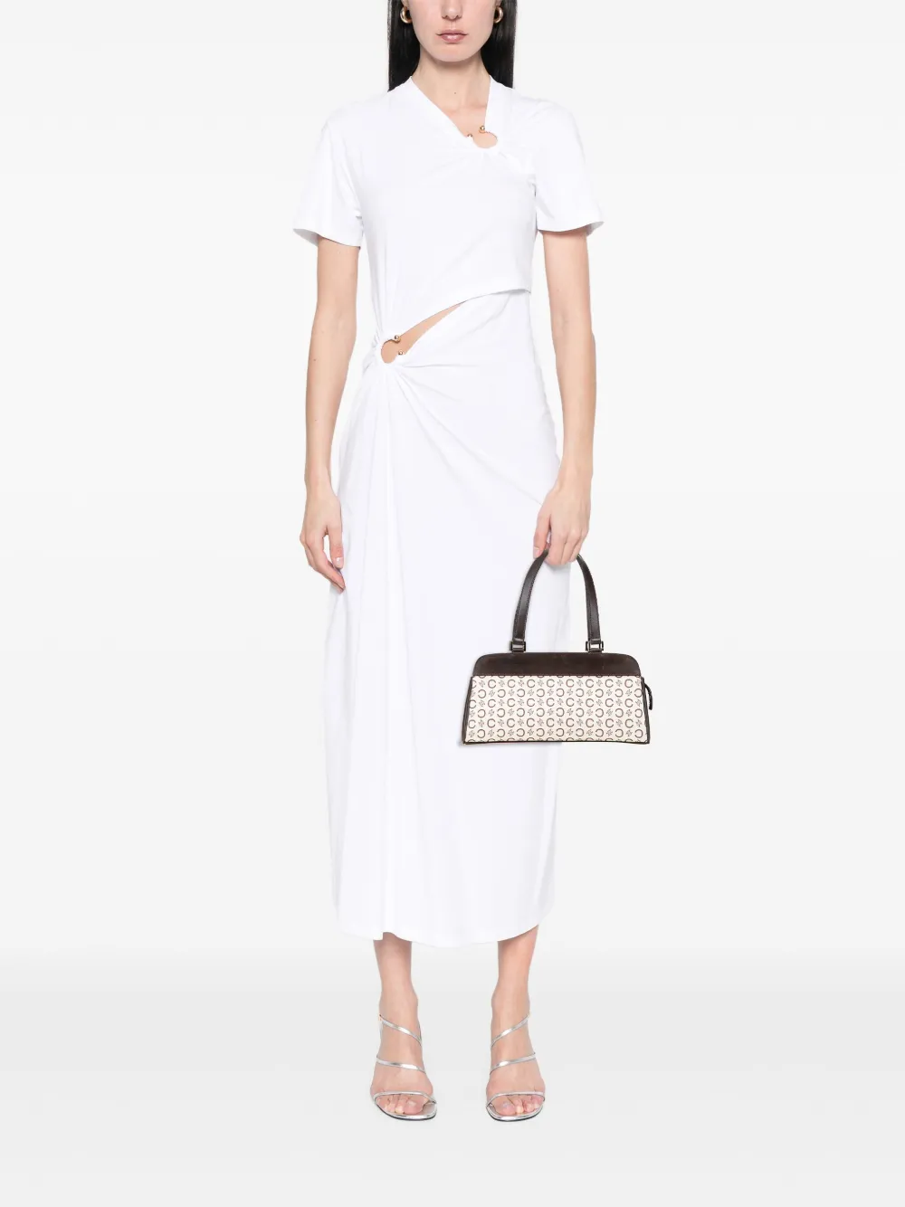 Celine Pre-Owned شنطة يد 'ماكادام' كانفا 2001 | كلاسيكيات | Image 2
