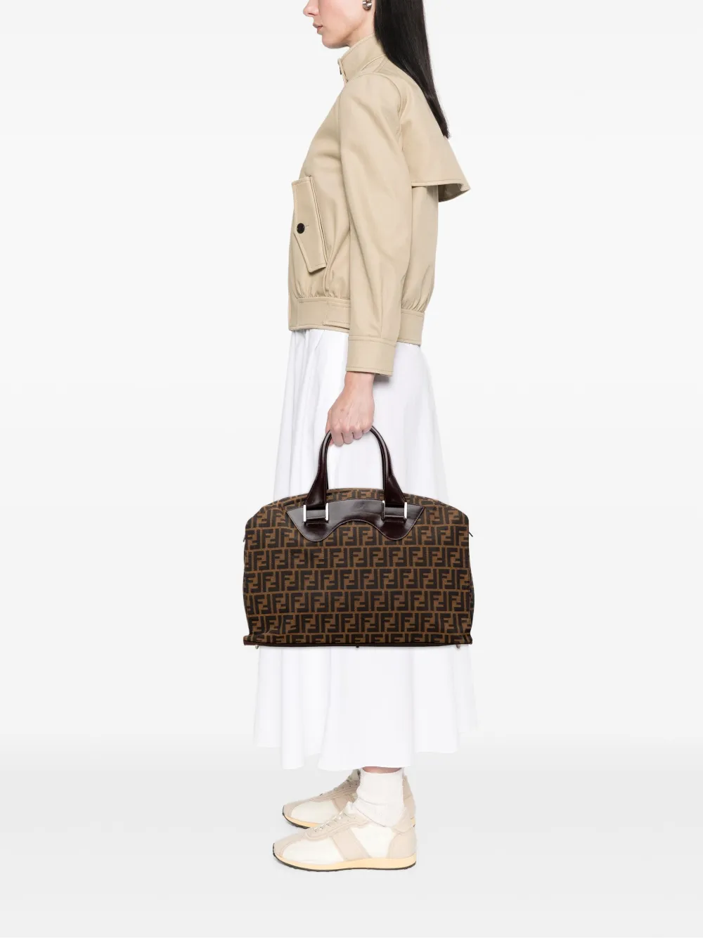 Fendi Pre-Owned 2000-2010 Zucca Canvas travel bag | Pre-Owned | Image 2