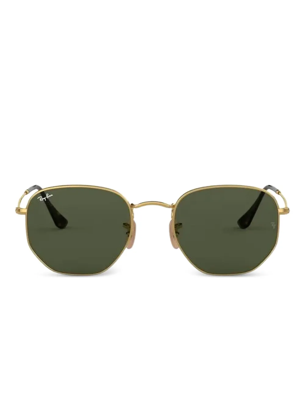 Ray-Ban hexagonal-frame sunglasses - ゴールドトーン Ray-Ban hexagonal-frame sunglasses - ゴールドトーン