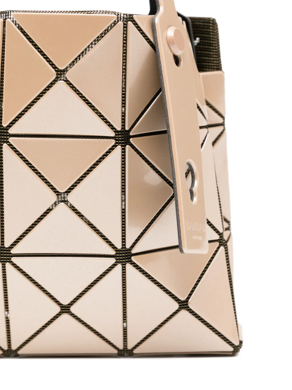 Bao Bao Issey Miyake Carat Top Handle Bag In Nude