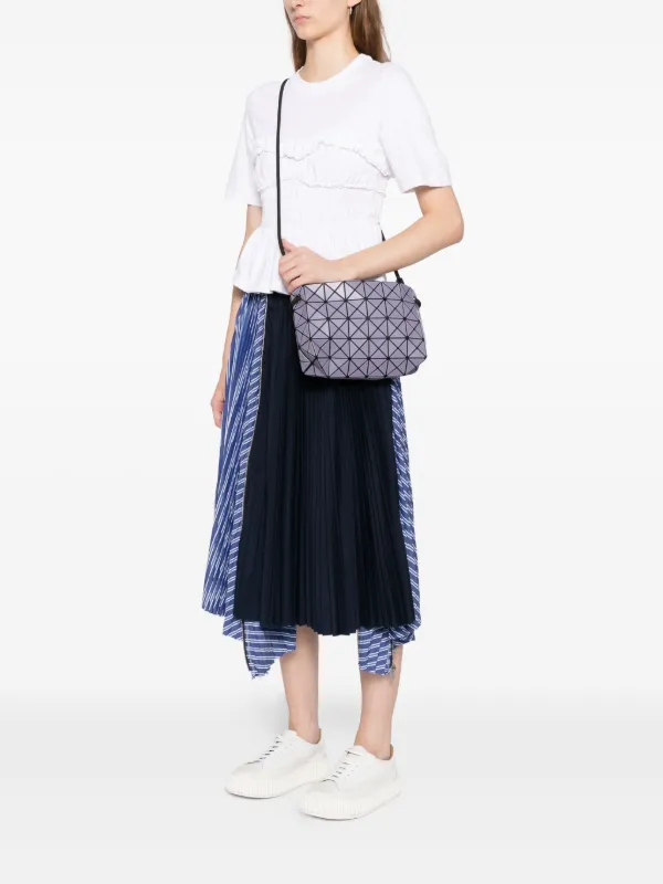 Bao Bao Issey Miyake Loop Matte Crossbody Bag | Purple | FARFETCH