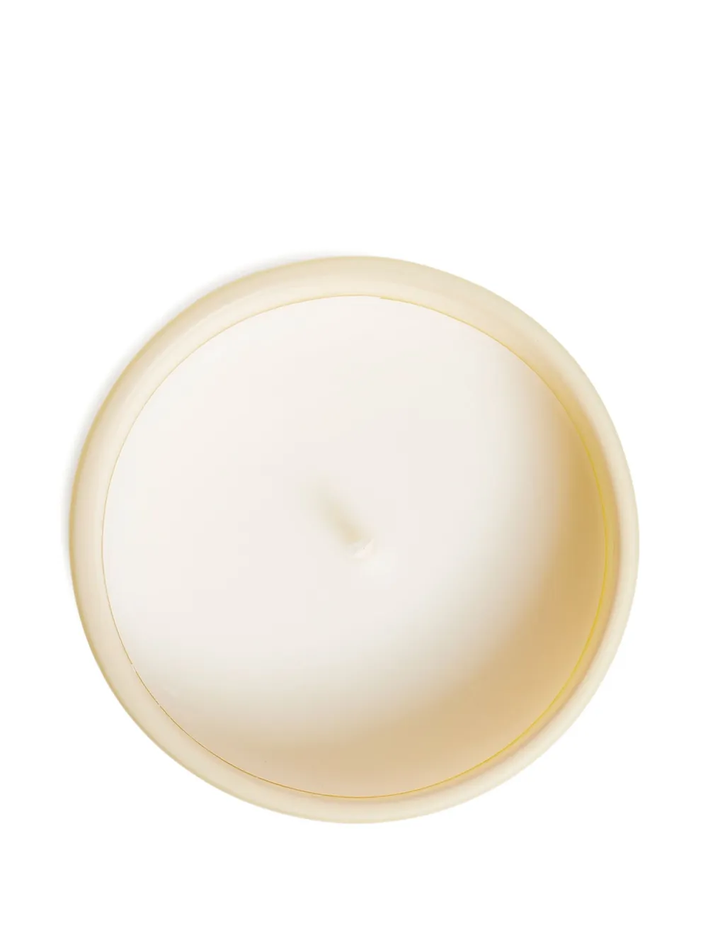 Café Kitsuné Logo-print Candle In Yellow