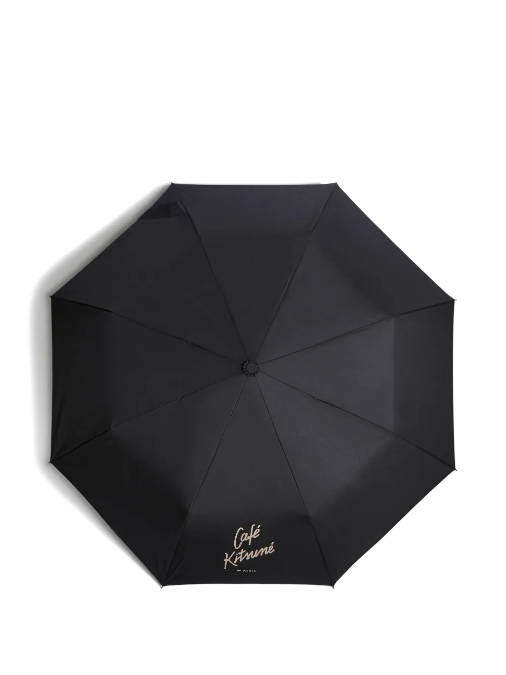Café Kitsuné Logo Umbrella In Black