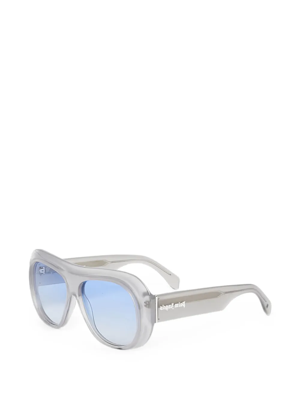 Palm Angels Eyewear Elfin gradient-lens pilot-frame sunglasses Grijs