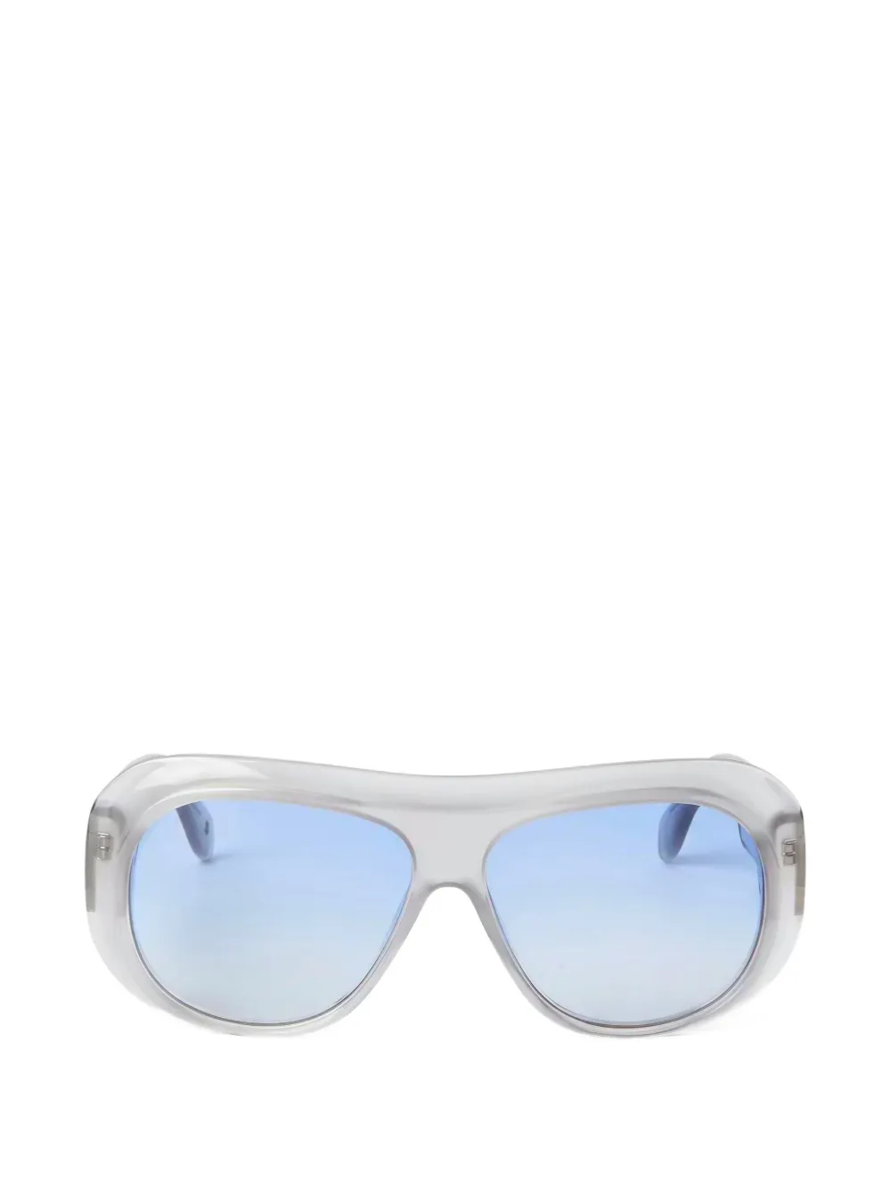 Palm Angels Eyewear Elfin gradient-lens pilot-frame sunglasses Grijs