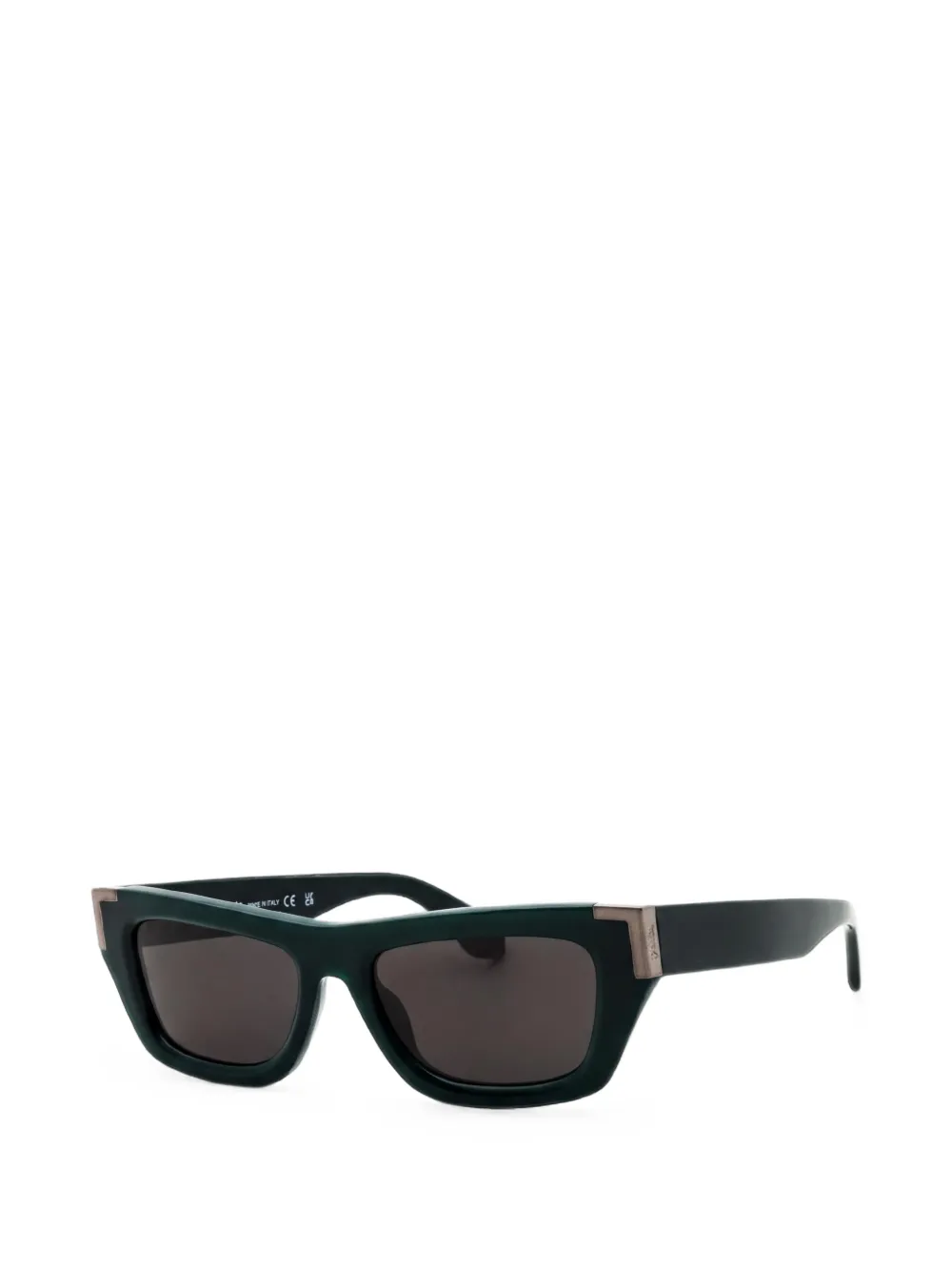Palm Angels Zonnebril met cat-eye montuur Groen