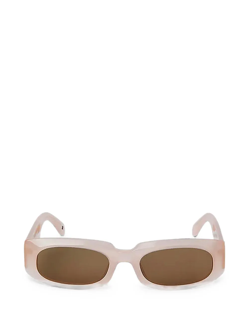 Palm Angels oval-frame sunglasses - Rosa