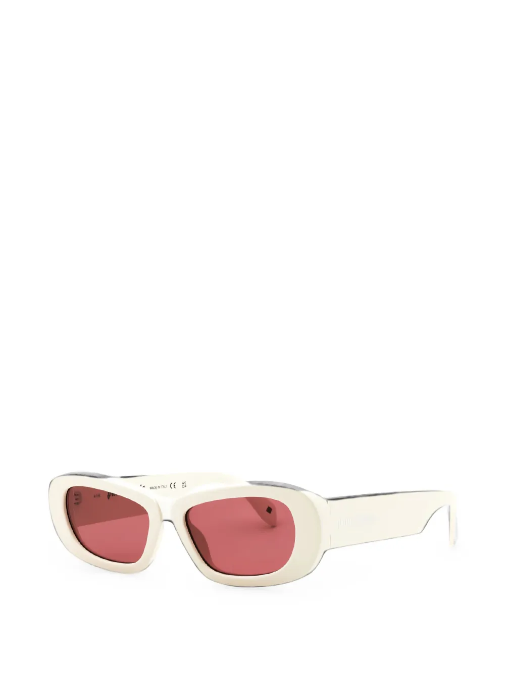 Palm Angels Eyewear Zonnebril met getinte glazen Wit