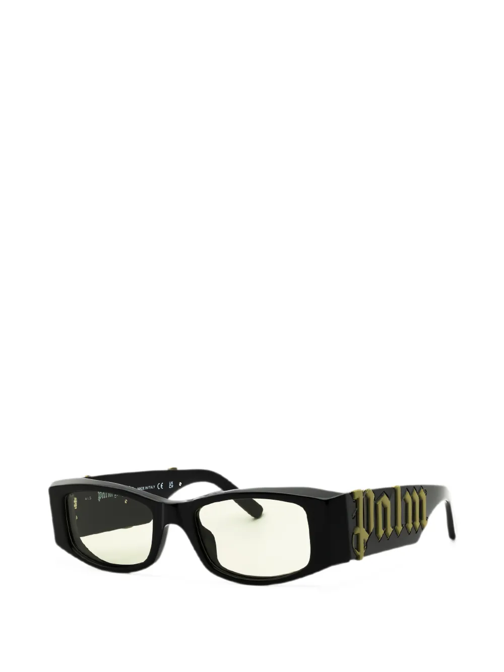 Palm Angels Eyewear rectangle-frame sunglasses Zwart