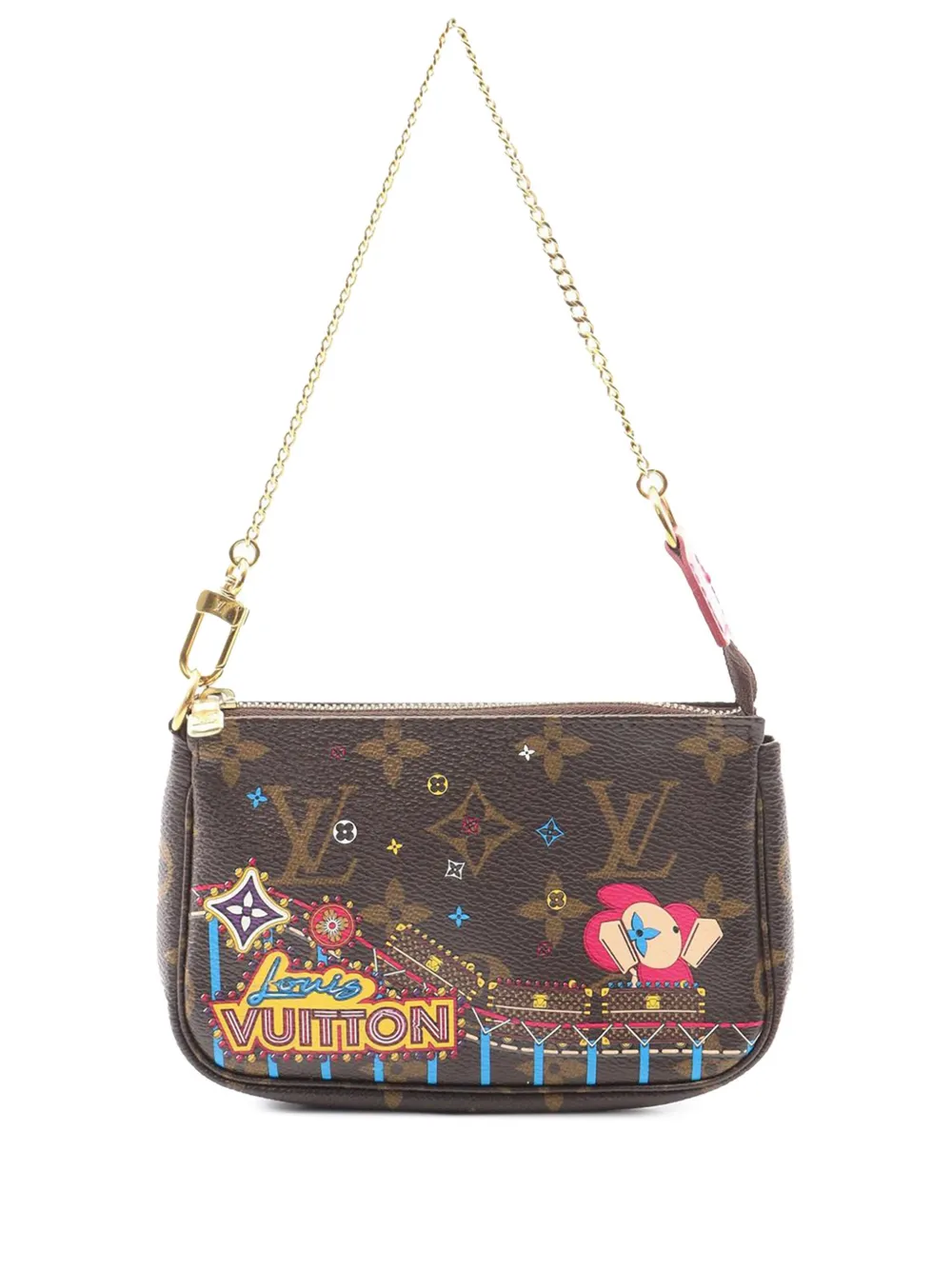 Louis Vuitton Pre-Owned 2020 Monogram Vivienne Christmas Roller Louis Vuitton Pre-Owned 2020 Monogram Vivienne Christmas Roller