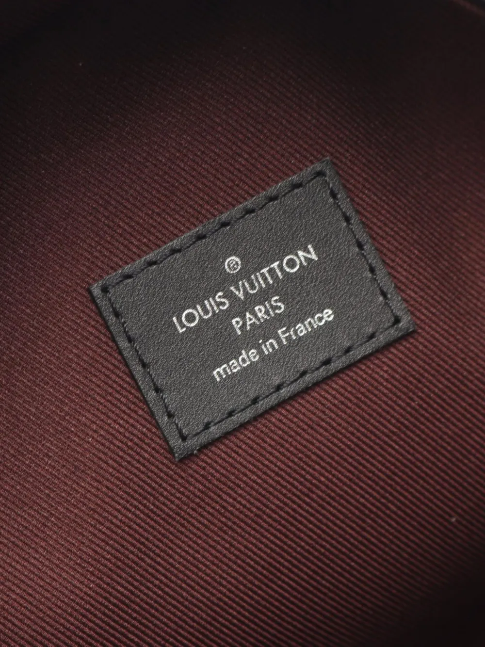 Pre-owned Louis Vuitton 2019 Monogram Macassar Josh Backpack In Brown