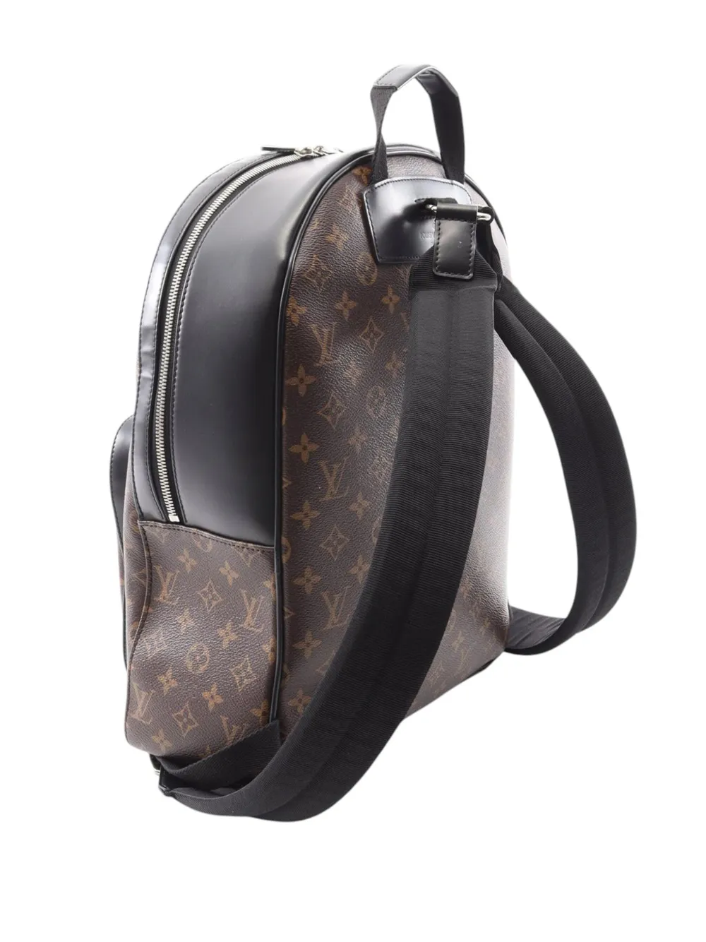 Pre-owned Louis Vuitton 2019 Monogram Macassar Josh Backpack In Brown