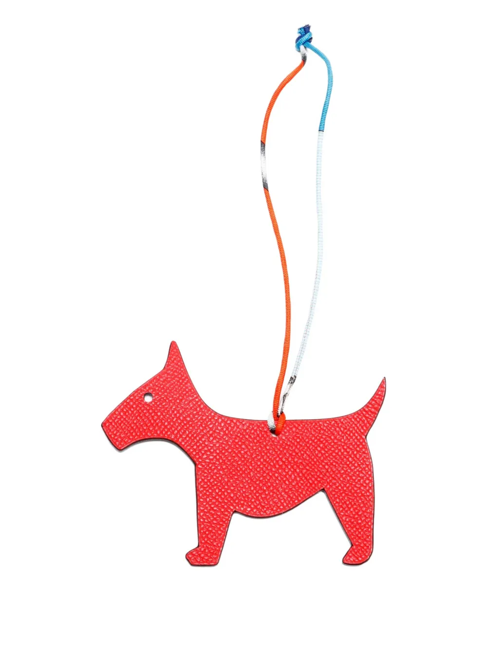 Hermès Pre-Owned 2020s Petit H leather dog charm | Women | Image 2