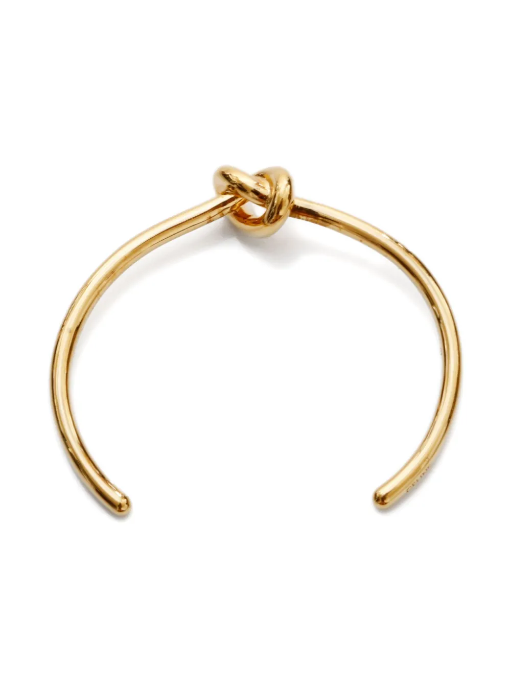 Pre-owned Celine 2020-2025s Knot Cuff Bracelet In Gold
