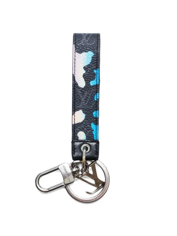 LOUIS VUITTON ダミエパターン キーホルダー Louis Vuitton Pre-Owned 2023 Dragonne ダミエ キーホルダー