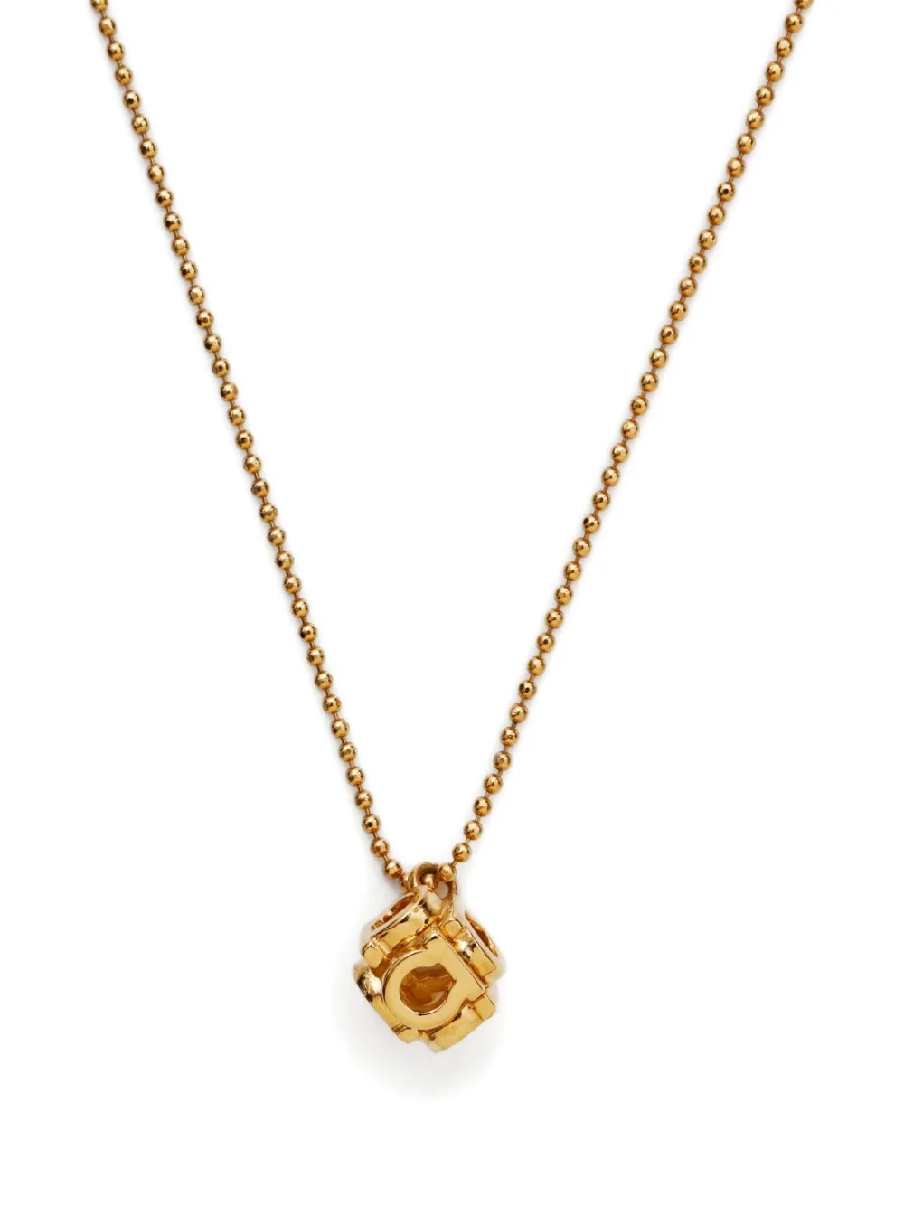 Ferragamo Pre-Owned 2000s cube necklace | Image 2