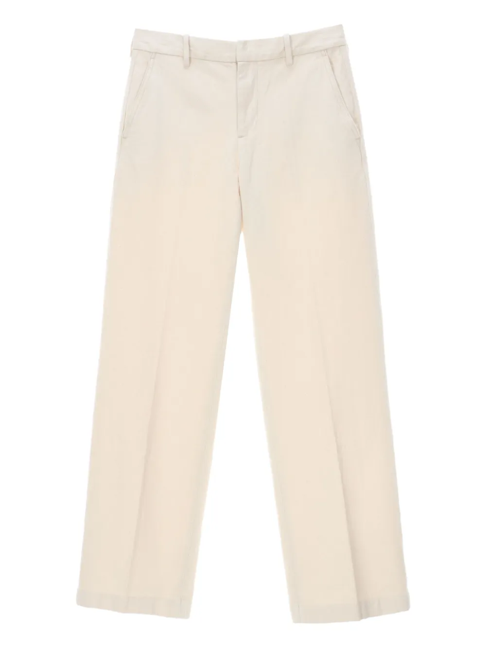 Helmut Lang 棉混纺长裤 | 中性色 | Image 1
