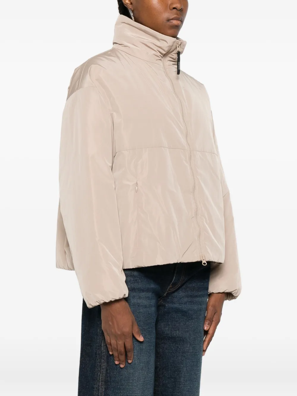 ASPESI Jack met ritssluiting Beige