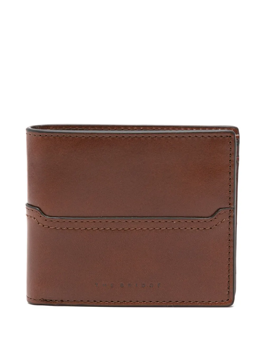 The Bridge leather bi-fold wallet | Brown | Image 1