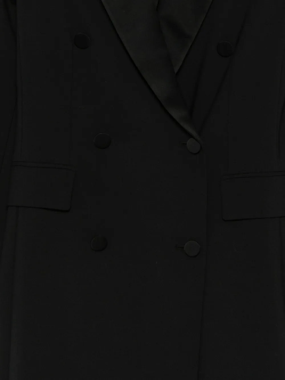 Antonelli Double-breasted Coat In Black