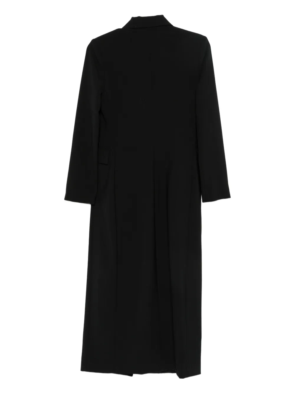 Antonelli Double-breasted Coat In Black