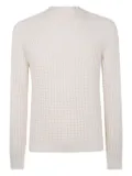 Nuur textured crew-neck sweater - Neutrals