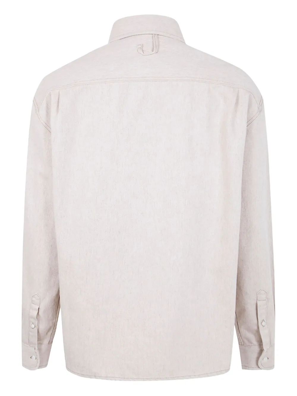 Jacquemus embroidered shirt - Beige