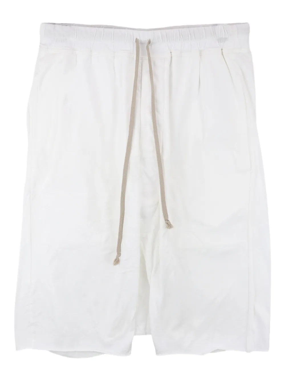 Rick Owens DRKSHDW drawstring-waist shorts | White | Image 1