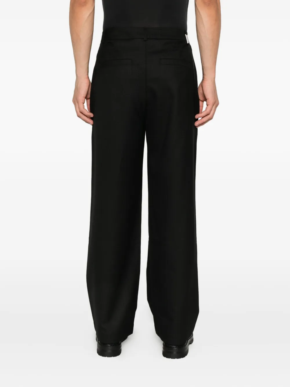 Represent Wollen broek Zwart