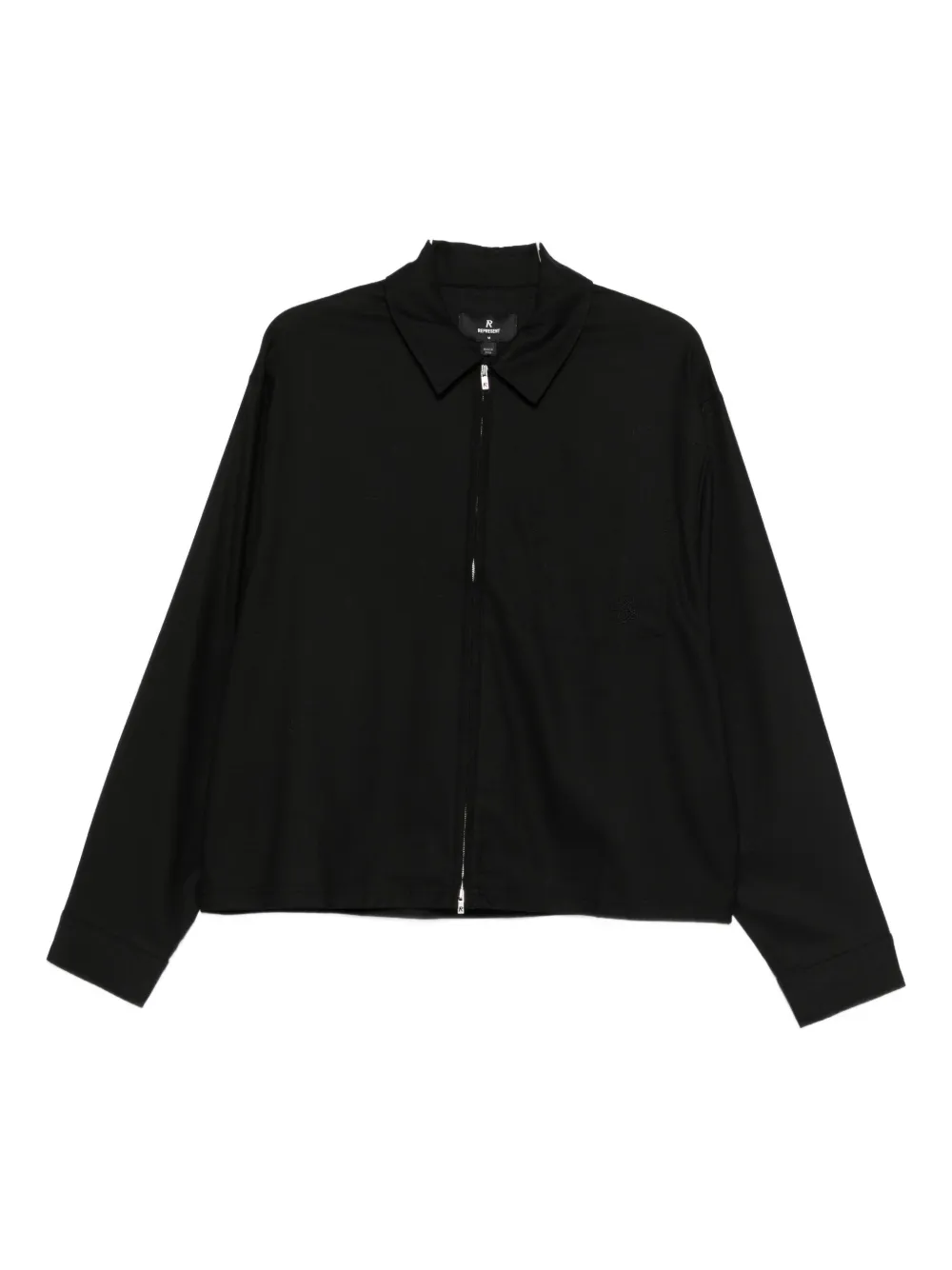 Represent Jacke mit Reißverschluss und Tasche | Schwarz | Image 1