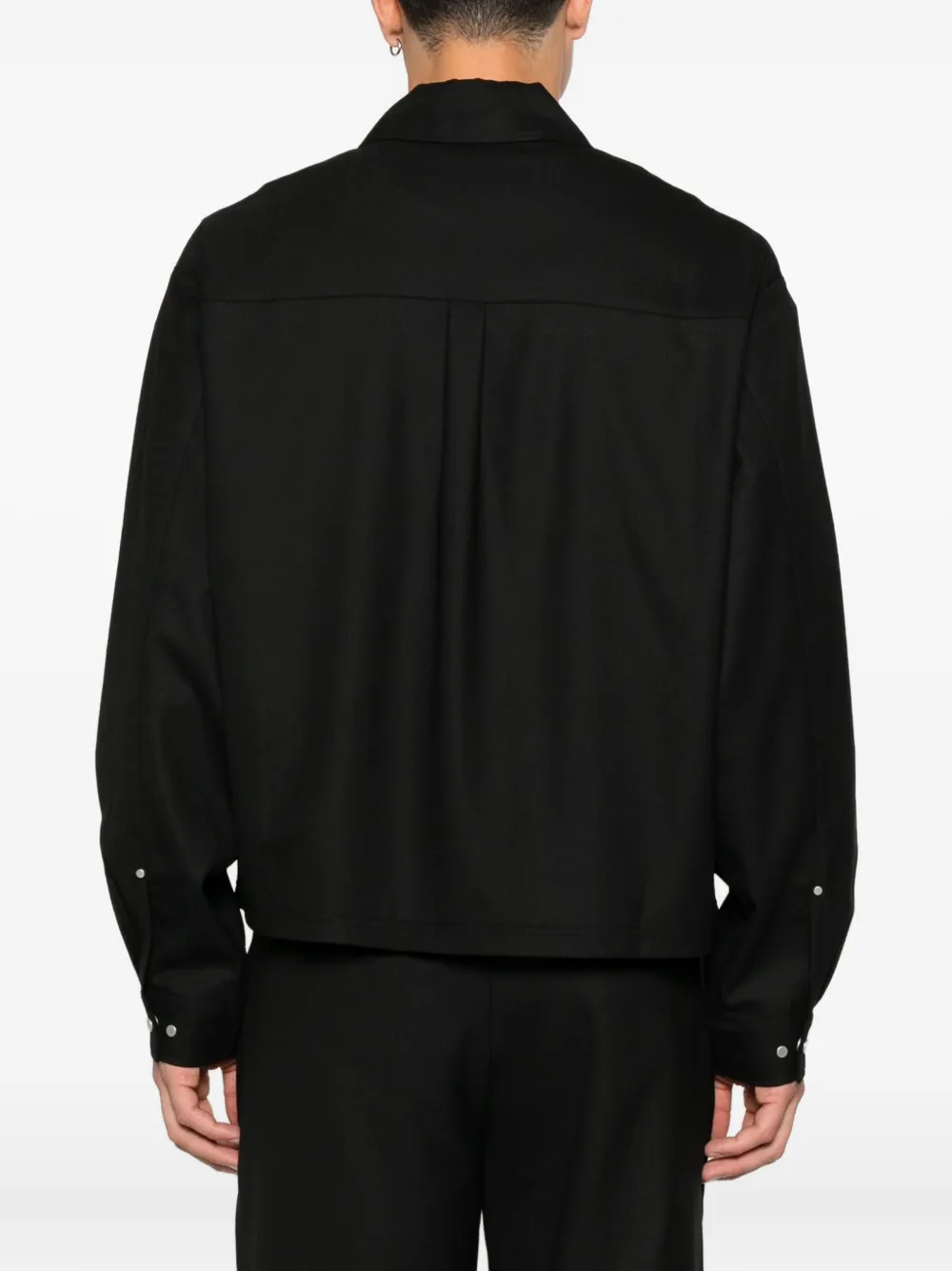 Represent Jack met rits en zak Zwart