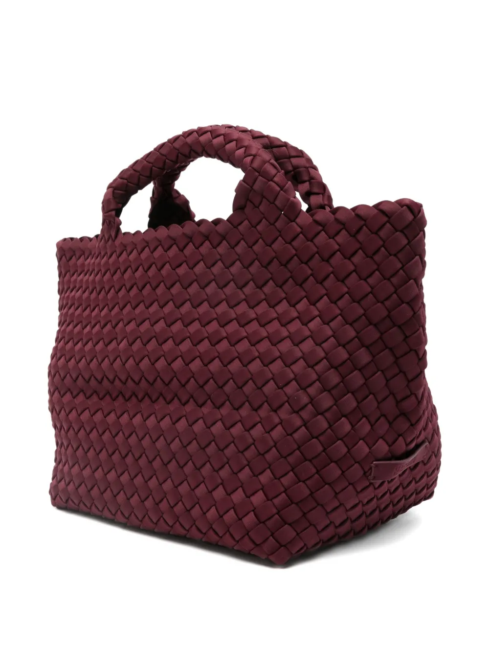 NAGHEDI woven tote bag - Rood