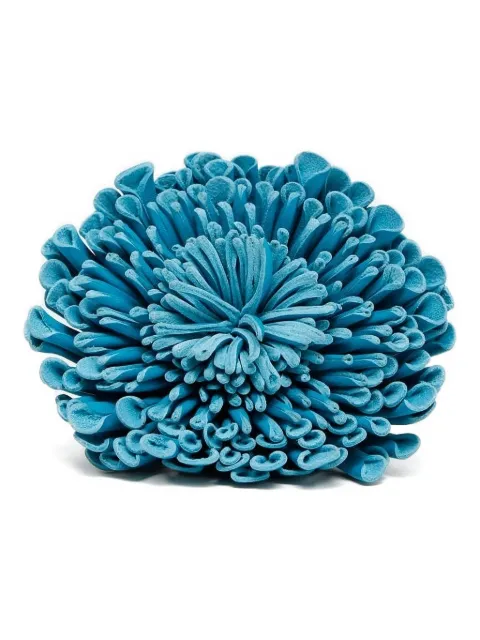 Alaïa leather flower necklace
