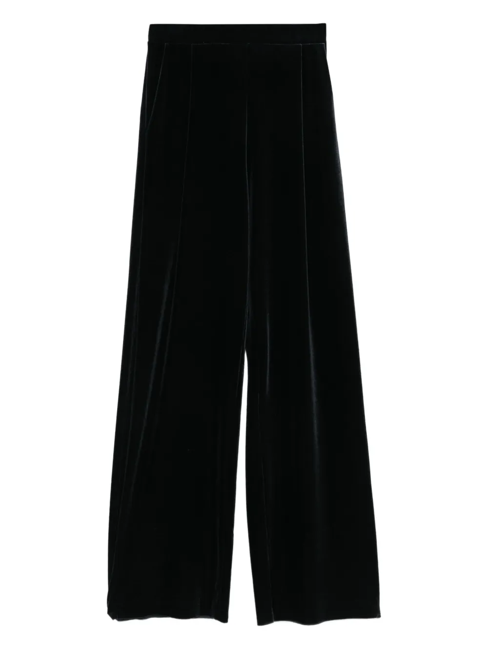 Amazuìn wide-leg high-waisted trousers | أسود | Image 1