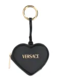 Versace heart-shape coin purse - Black