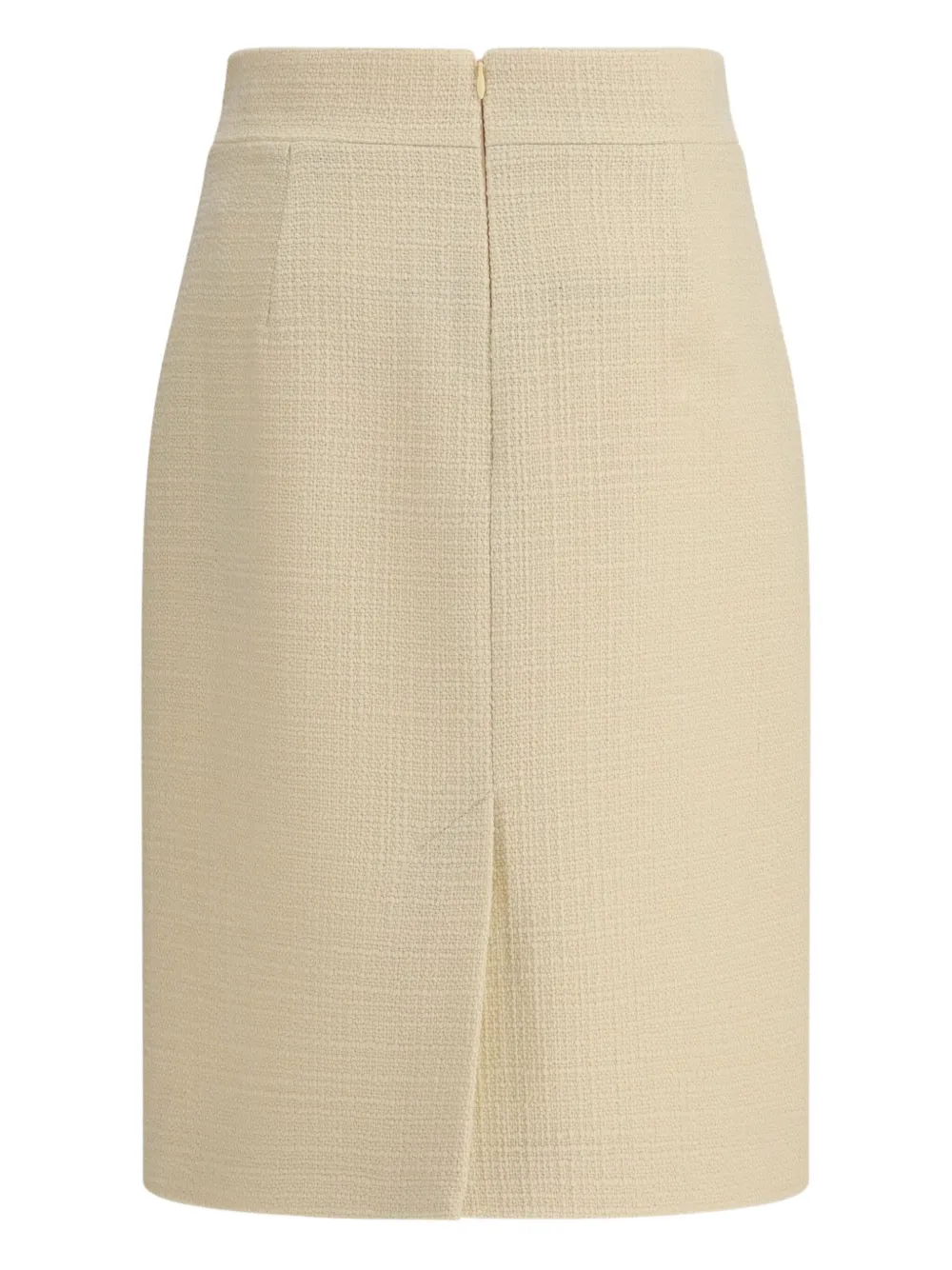 Valentino Garavani tweed pencil skirt - Beige