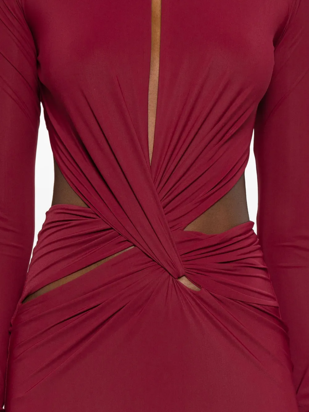 Amazuìn Leonie Maxi Dress Dresses Bordeaux In Red