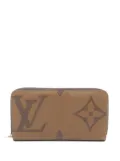 Louis Vuitton Pre-Owned 2020 Monogram Giant Reverse Zippy Wallet long wallets - Brown