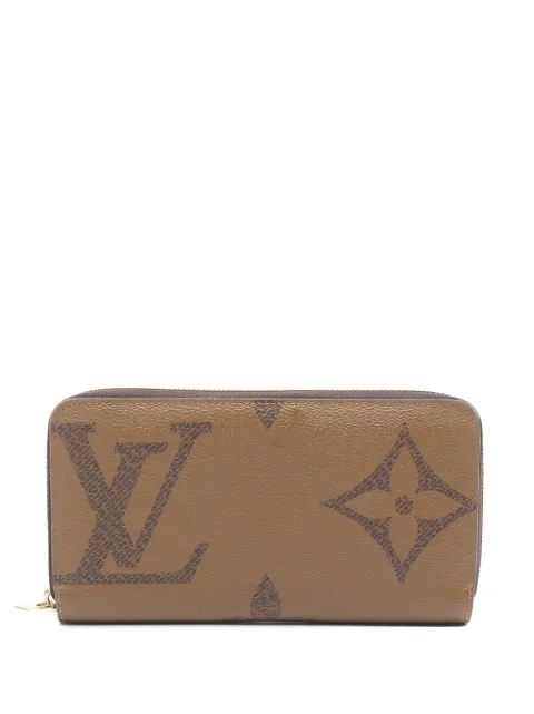 Louis Vuitton Pre-Owned 2020 Monogram Giant Reverse Zippy Wallet long wallets