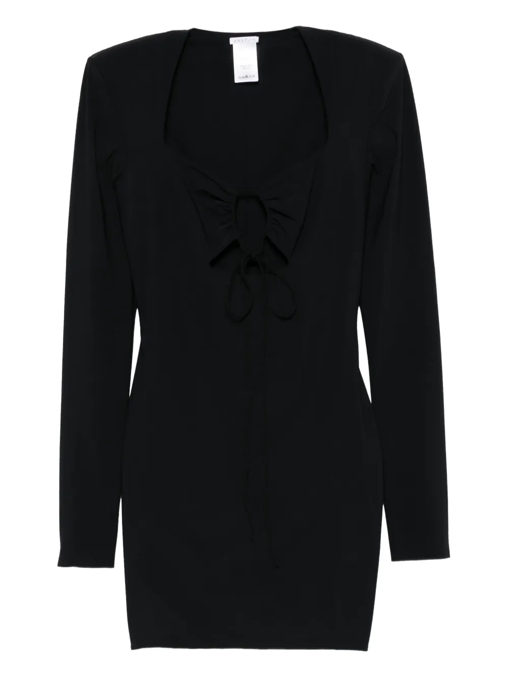 Amazuìn long sleeve dress | Black | Image 1