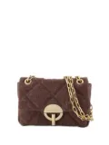 Vanessa Bruno small Moon quilted chain-strap shoulder bag - Brown