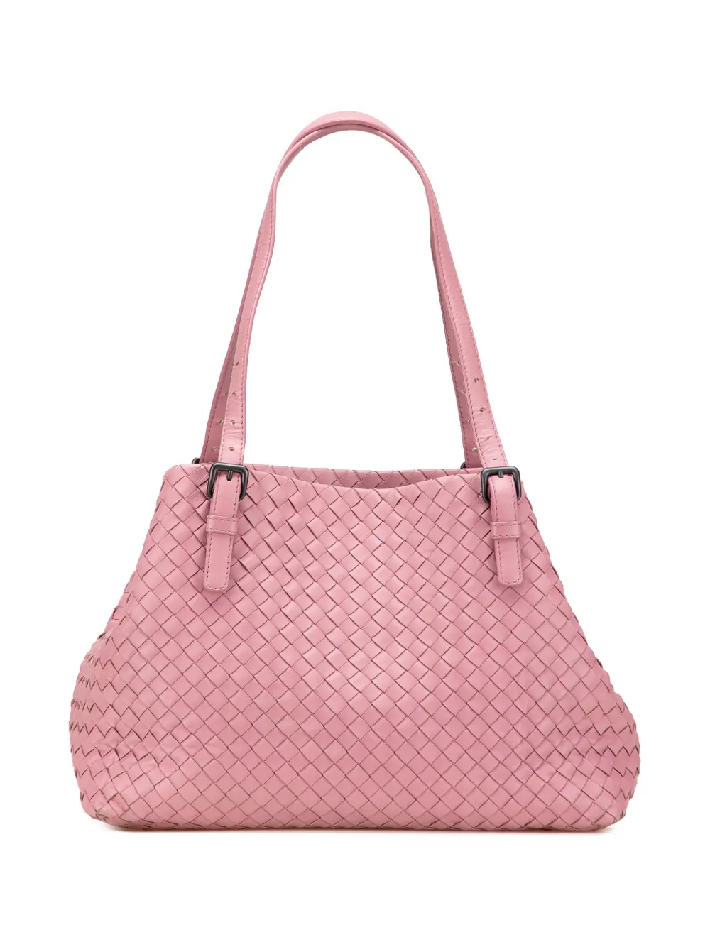 Bottega Veneta Pre-Owned 2012-2025 ミディアム ナッパ イントレチャート チェスタ トートバッグ - Bottega Veneta Pre-Owned 2012-2025 ミディアム ナッパ イントレチャート チェスタ トートバッグ -