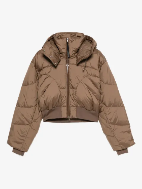 adidas by Stella McCartney hooded quilted jacket