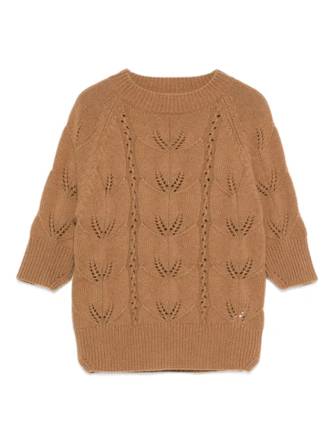 Ermanno Scervino pull en maille ajourée