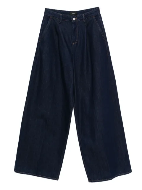 7 For All Mankind Franklin pleated jeans