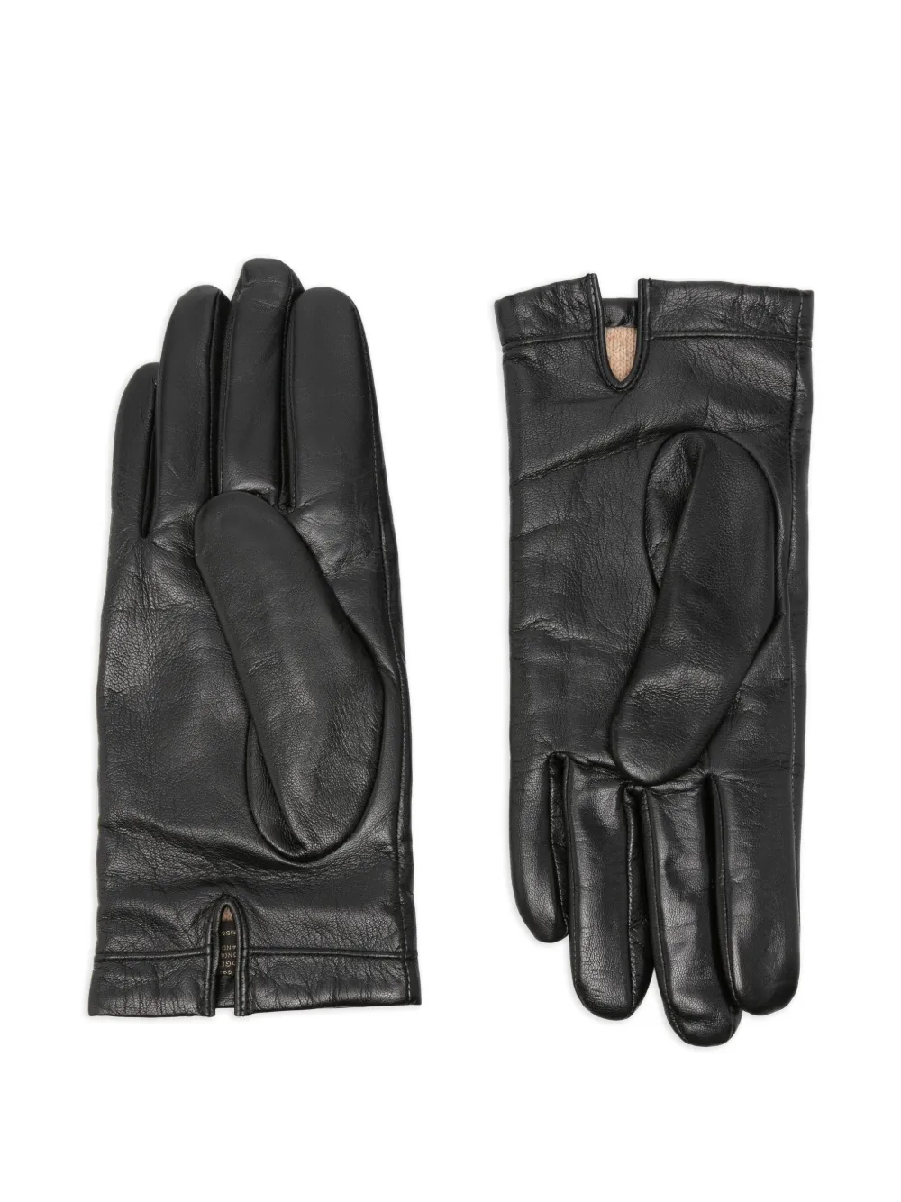 The Bridge leather gloves - Zwart