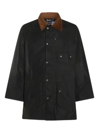 Barbour single-breasted Coat | Green | FARFETCH GE
