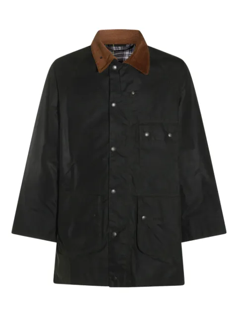 Barbour single-breasted coat