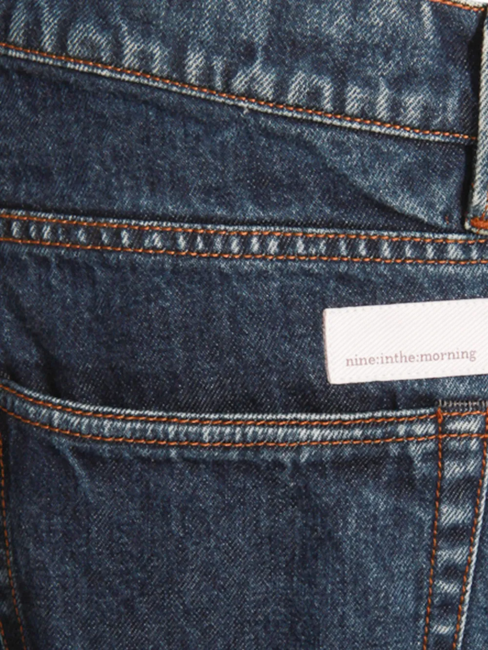 Nine In The Morning Straight jeans Blauw